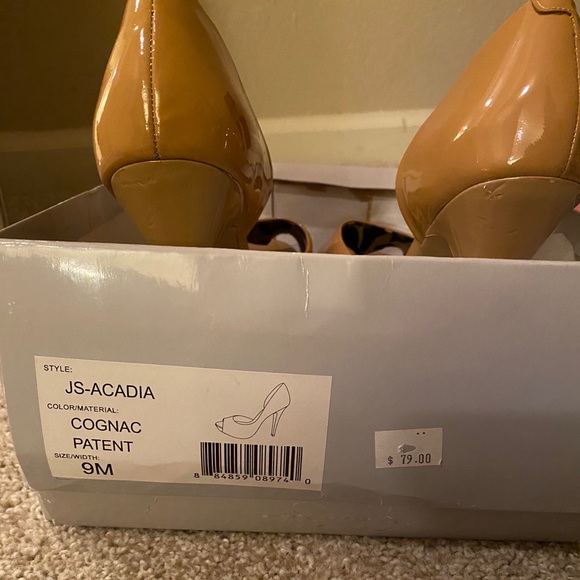 Jessica Simpson Acadia PeepToe heels Size 9.0 - Picture 2 of 6
